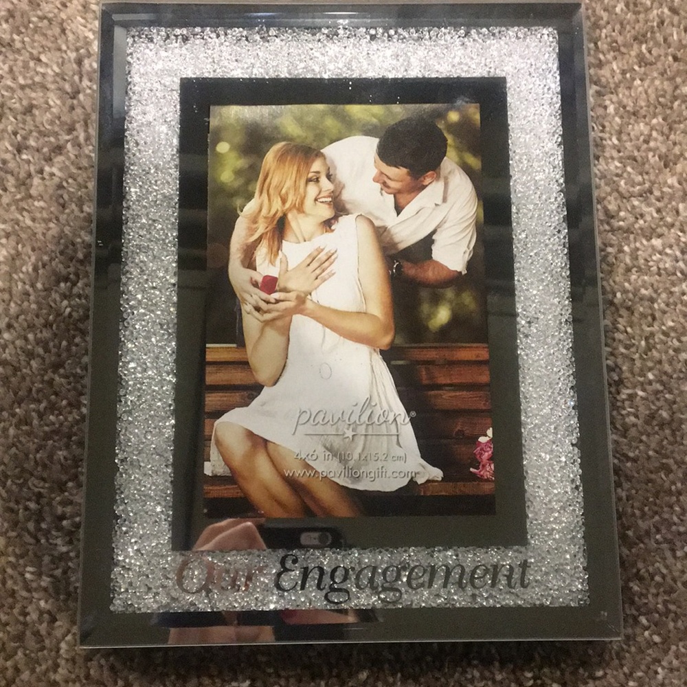 Our Engagement Picture frame 4 by 6